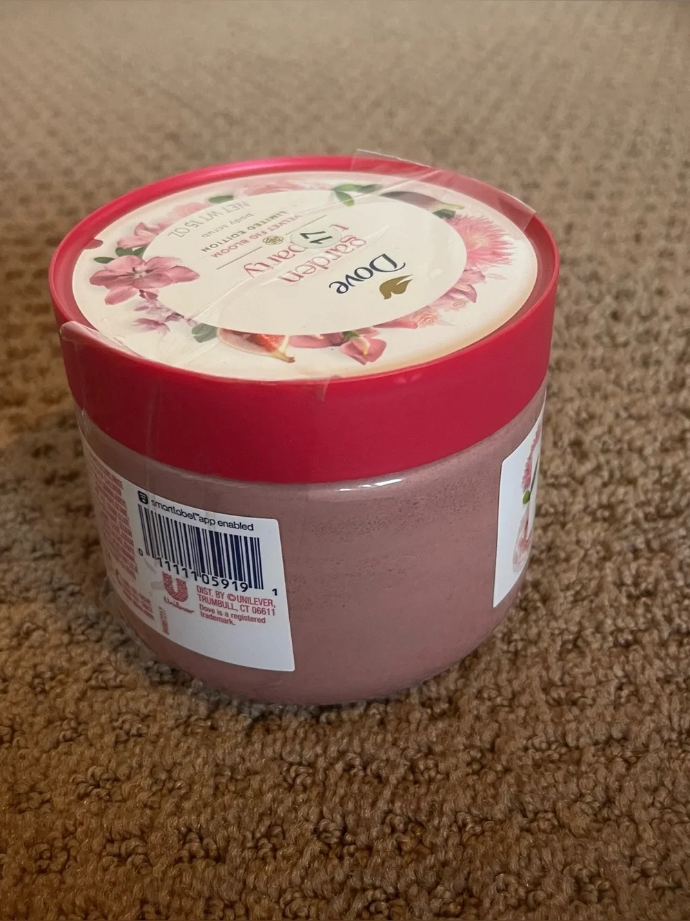 Garden tea party dove body scrub